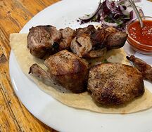 Шашлык из cвинoй мякоти