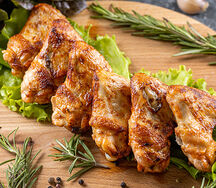 Шашлык из куриных крылышек