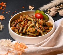 Картофель, жаренный с грибами