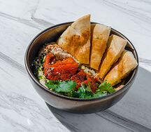 Хумус с печеным перцем