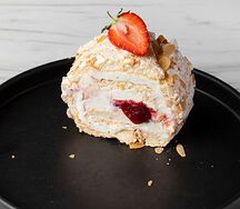 Меренговый рулет