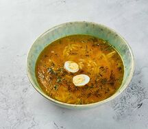 Домашняя куриная лапша