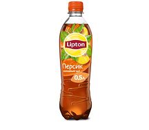 Чёрный чай с персиком Lipton