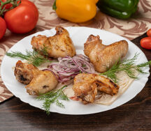 Шашлык из куриных крыльев