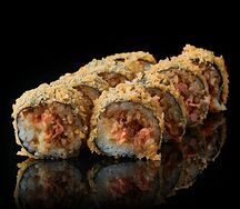 Ролл темпура с базиликом