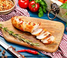 Куриная с пармезаном и вялеными томатами