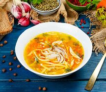 Куриная лапша