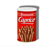 Вафельные трубочки Caprice с фундуком и шоколадным кремом