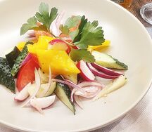 Салат из свежих овощей