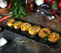 Картофель, запеченный на гриле