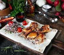 Куриные крылья с острым тайским соусом