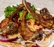 Шашлык из бараньей корейки