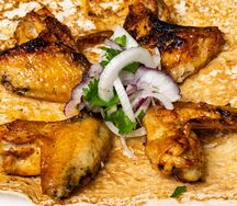 Шашлык из куриных крылышек