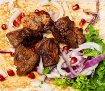 Шашлык из мякоти баранины