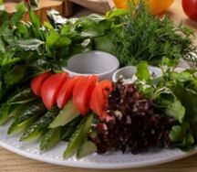 Сезонные овощи и зелень