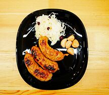 Колбаски на гриле куриные