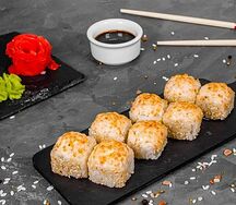 Запеченный с креветкой
