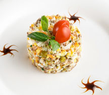 Оливье с курочкой
