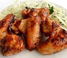Шашлык из куриных крылышек