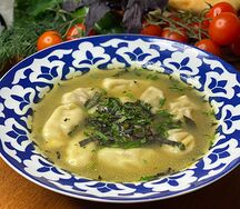 Кюрза с бульоном