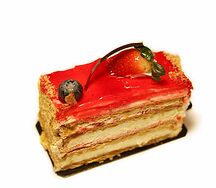 Мильфей с клубникой