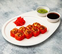 Ролл Чикен цезарь запеченный