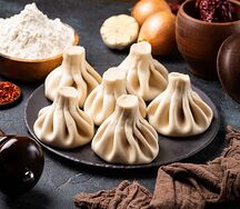 Хинкали с бараниной 6шт