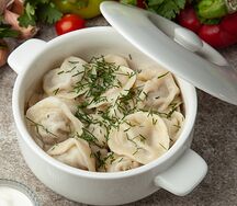 Пельмени с бараниной