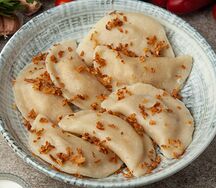 Вареники с капустой