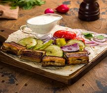 Овощи на мангале