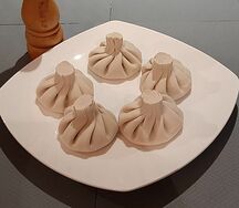 Хинкали с бараниной
