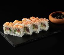 Ролл в креветки