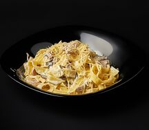 Паста Курица и грибы