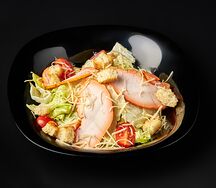 Салат Цезарь с Креветками