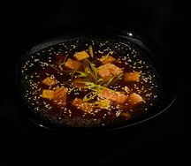 Мисо суп с лососем