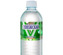 Вода сенежская без газа