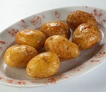 Картофель бейби с луком