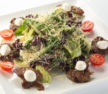 Салат с печенью цыпленка