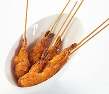 Креветки темпура