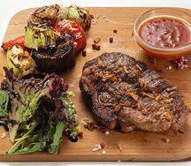 Стейк из cвинoй шейки