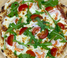 Пицца с креветкой