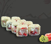 Креветка в кунжуте