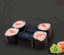 Ролл с лососем