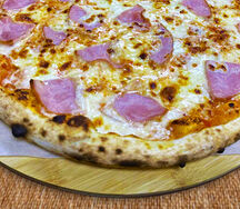 Пицца с прошутто 25см