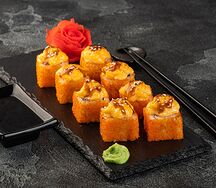 Запечённый ролл Калифорния