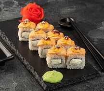 Ролл Филадельфия запечённый