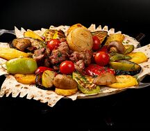 Садж с курицей