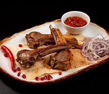 Шашлык из корейки ягненка