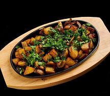 Картофель с грибами