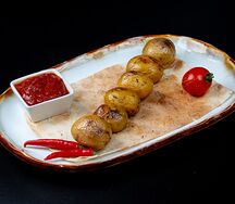 Картофель на углях
